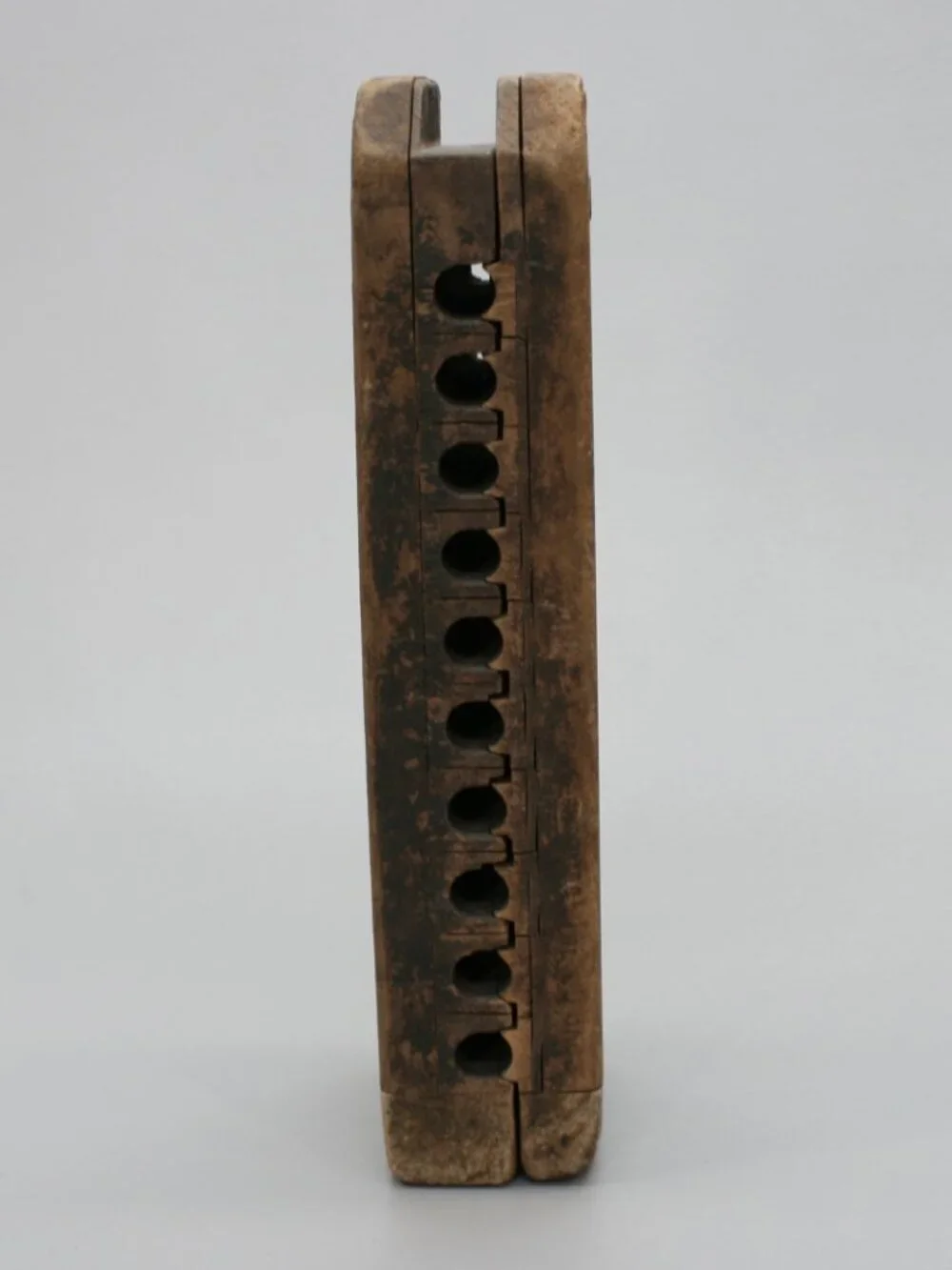 Primitive Vintage Antique Wooden 10 Cigar Mold Press Tobacco Unbranded No 414666 - Picture 6 of 12